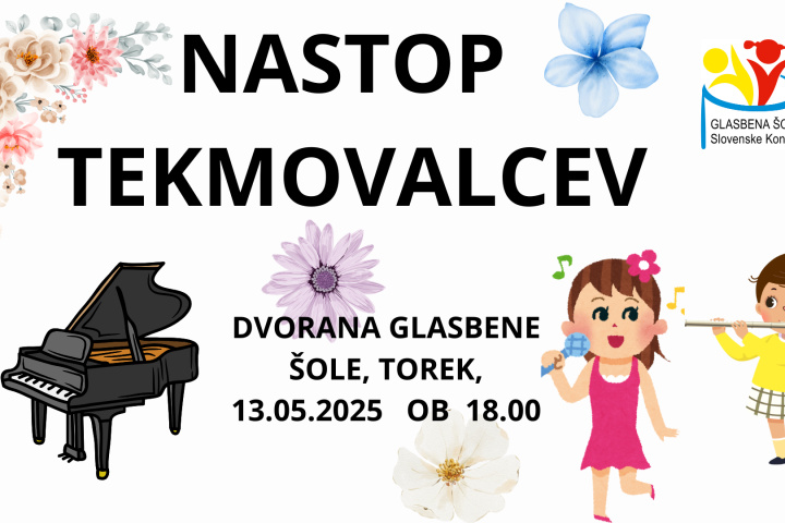Nastop tekmovalcev